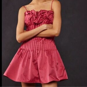 Free People - Rose Bud Mini Dress (Party Punch)